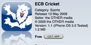 App - ECB Cricket App - ECB Cricket