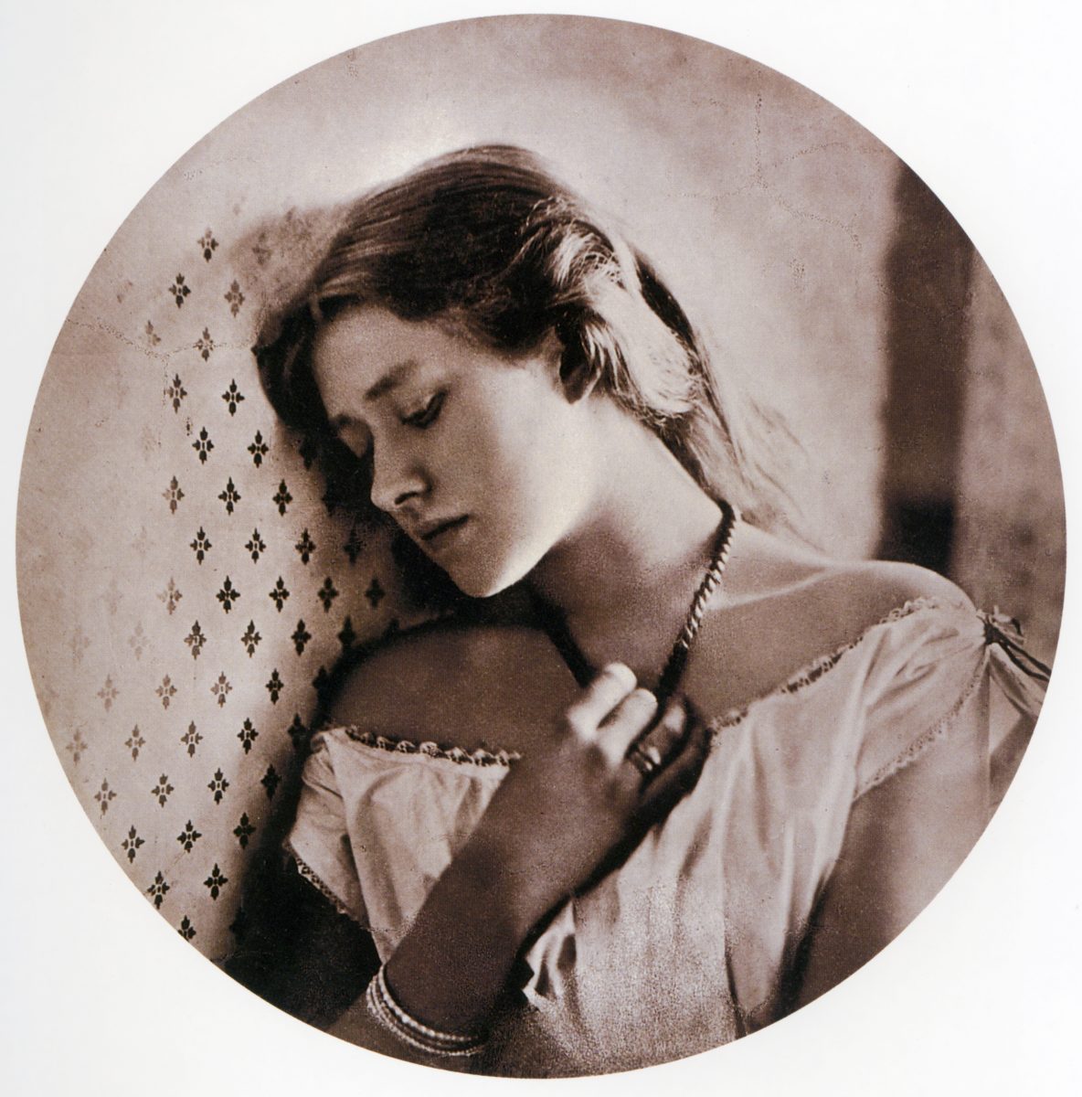 Sadness (the actress Ellen Terry) by Julia Margaret Cameron 1864