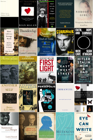 25 Books: Memoirs and Memories