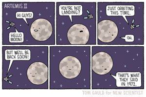 Gauld, Tom - Artemis II visits the moon