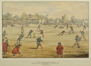 Chelsea & Greenwich Pensioners cricket match