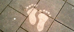 footsteps