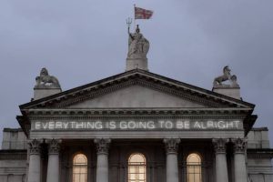 Work No. 203: EVERYTHING IS GOING TO BE ALRIGHT 1999 by Martin Creed born 1968 (Tate)