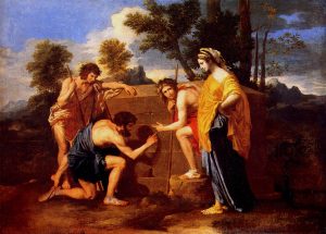 Poussin. Et in Arcadia ego (1638-40) Paris Louvre