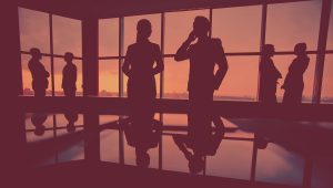 silhouettes-debate-red